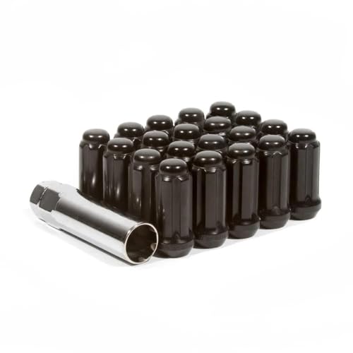 Lug KIT, Method Race Wheels, Spline, 6 Lug KIT, M12x1.25, Black, 24 Pieces