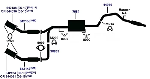 Exhaust Pipe AP Exhaust 44916