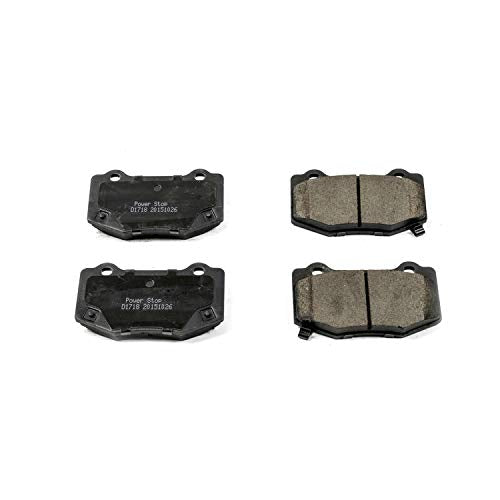 Power Stop Z16 Evolution Rear Ceramic Brake Pads For Cadillac ATS-V | Chevy Camaro SS | Corvette Sting Ray | Ford Mustang Shelby GT350 16-1718