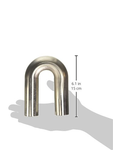 1.5" O.D. Stainless Steel Vibrant Tight Radius U-Bend Tube (2620)