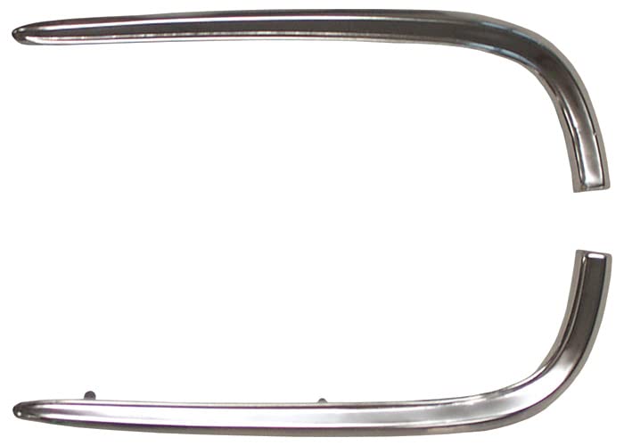 GM000RH Brothers Trucks Fender Molding - Front Edge - Chrome - Right - Each