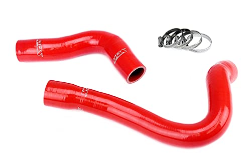 3-ply HPS Red Reinforced Silicone Radiator Coolant Hose Kit 57-2026-RED