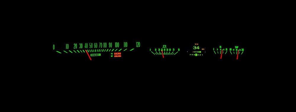 Dakota Digital Compatible with RTX-63C-IMP-X 1963 Chevy Impala Retrotech Gauge Instrument System