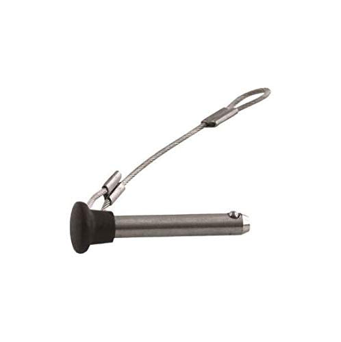 Marine TACO Stainless Steel Pull Pin w/Plastic Head and Lanyard