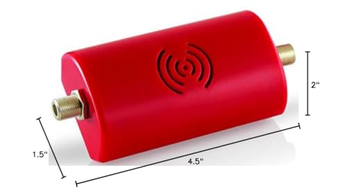 Portable KING AL1000 Satellite Antenna Alarm, Red