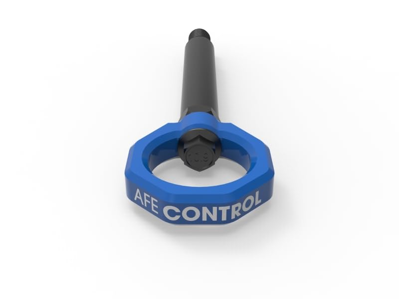 aFe CONTROL 23-25 BMW M2 (G87) Front / Rear Tow Hook - Blue