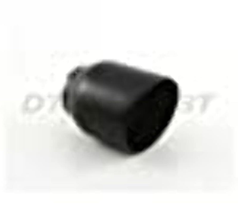 DT-25101BK Different Trends Black Powder Coated 4.00IN Double Wall Angle; i.d. 2.50IN