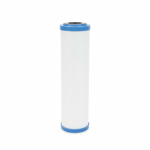 Camco Premium Replacement Cartridge for RV/Camper Inline Water Filter - Fits EVO Water Filter Housing - Premium Carbon Absorbs Harmful Compounds & Reduces Bad Taste, Odor, Bacteria and More (40624)