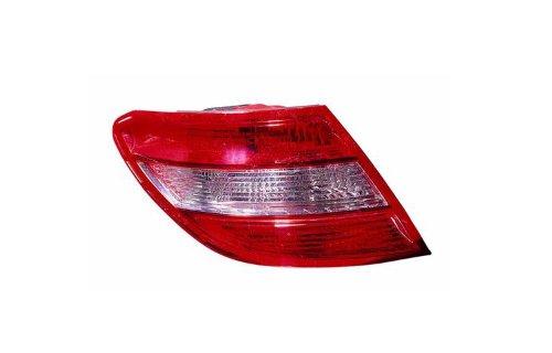 Mercedes Benz C Class Tail Light Assembly 08-11 without Curve Lighting LH USA Driver Side