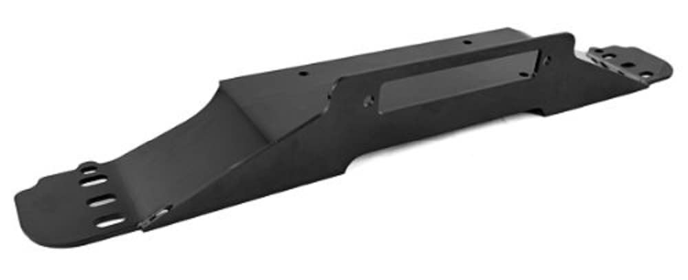 Winch Mounting Plate Rugged Ridge 11238.12, Raised; 87-06 Jeep Wrangler YJ/TJ
