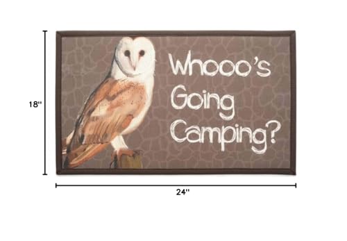 TEXTILENE MAT WHOOOS Going Camping