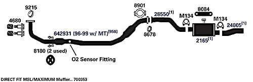 700353 AP Exhaust Products Muffler