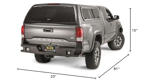 Toyota Tacoma (2016-2021) WARN 98054 Ascent Rear Bumper