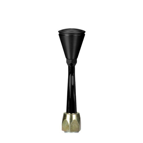 ES Shifter Lokar Performance Products GM 4L60E Black 6" Straight Lever Hi-Tech Black Knob