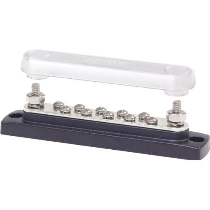 BusBar Blue Sea Systems Common Scrw Trmnl 10x8-32 w/Cvr