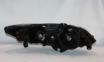 Left TYC Headlight Assembly Compatible with 2006-2009 Honda Civic