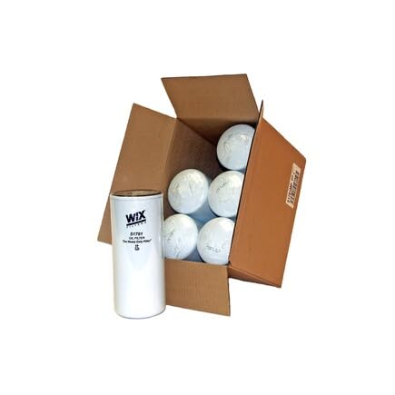 Heavy Duty WIX 51791MP Spin-On Lube Filter, 6 Pack