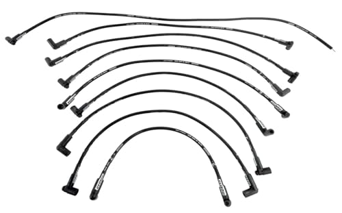 Moroso ULTRA 40 IGNITION WIRE SET, UNSLEEVED, SBC, SPRINT CAR FRONT MAGNETO, NON-RAISED CAM, BLACK