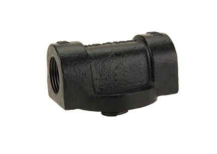 Dee Zee 1-3/8-12 UNF 1" NPT 18 GPM Cast Iron Filter Adapter 129420-01