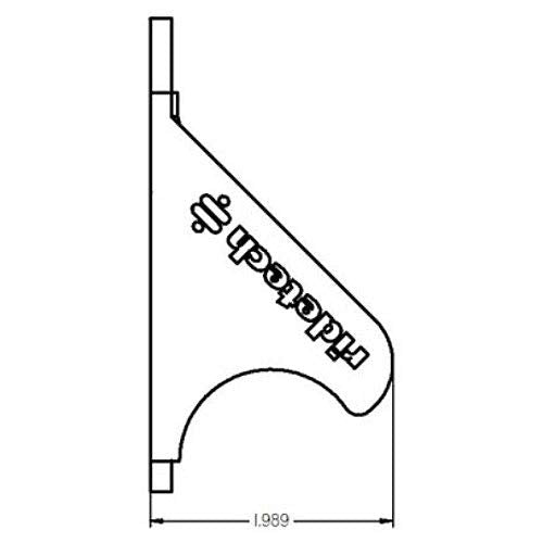 Upper Ridetech Airbar Bridge Mount
