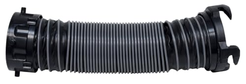 Valterra D04-0602 Go Power! Silverback Compartment Hose, Gray/Black 2'
