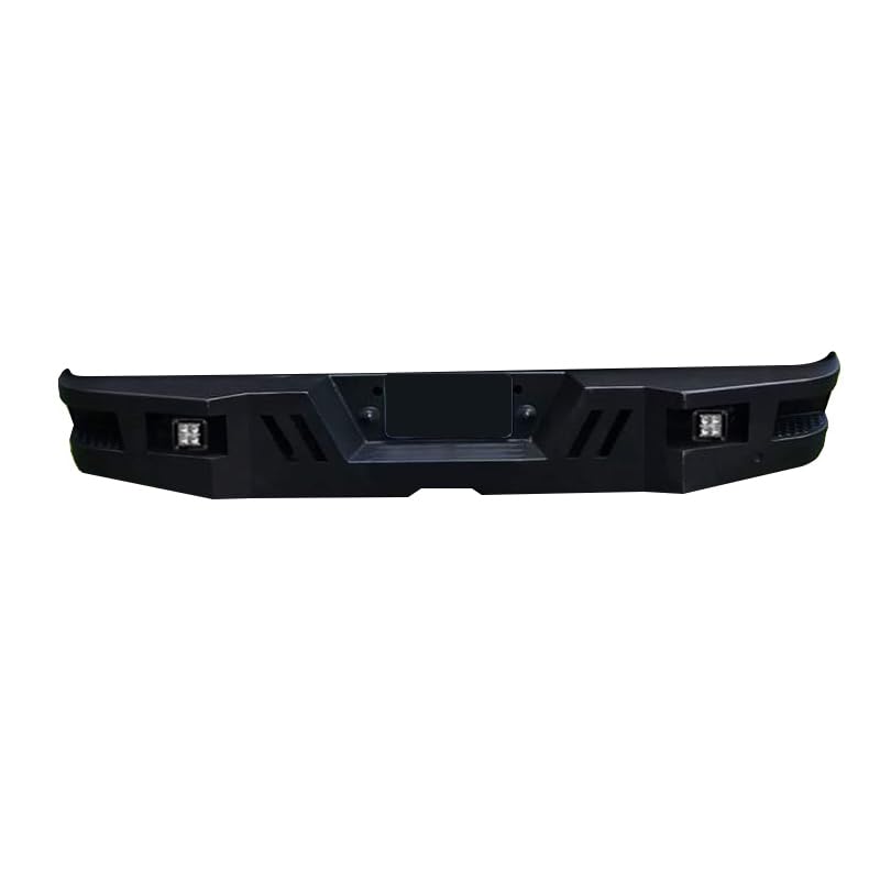 Black Horse Armour Rear Bumper Super Heavy Duty Matte Black Includes 1 set of 4in cube lights Compatible with 1999-2016 Ford F-250 Super Duty|1999-2016 Ford F-350 Super Duty-ARB-F209-KIT