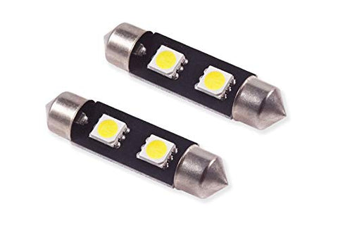 39mm Diode Dynamics SMF2 LED Bulbs (Pair), Warm White (3000K)
