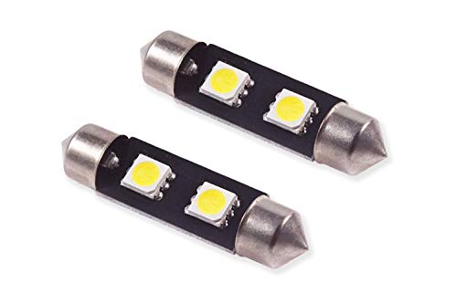 39mm Diode Dynamics SMF2 LED Bulbs (Pair), Warm White (3000K)