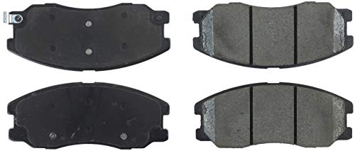 Front StopTech 308.12640 Brake Pads with Shims and Hardware Street