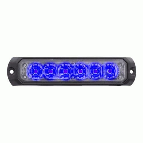 Heise Blue Single Color Marker Lights - 4.9 Inch - 6 Led
