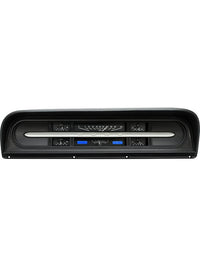 Dakota Digital VHX Analog Gauge System Compatible with 1967-72 Ford Pickup Truck with Black Alloy Style and Blue Backlighting VHX-67F-PU-K-B