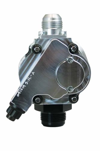 Moroso Single Stage 22313 External Oil Pump, V-Band Mount for Procharger Front Drive, 1.800" Pressure Section