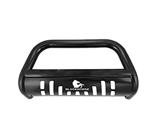 Bull Bar Black Horse Skid Plate Compatible with 2015-2022 Chevrolet Colorado (Excludes ZR2)|2015-2022 GMC Canyon-BB030709A-SP