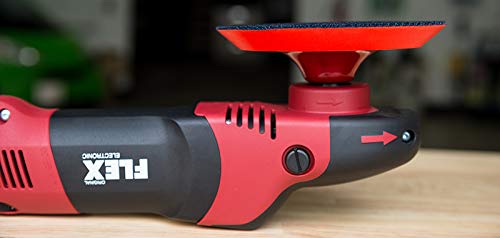 Chemical Guys R5 TORQ BUFLC_302 Rotary Backing Plate with Hyper Flex Technology, Red (6 Inch)