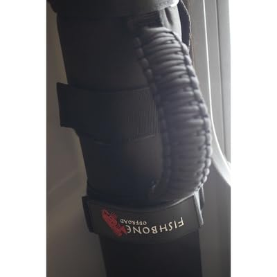 Black Fishbone Offroad FB55279: Paracord Grab Handles