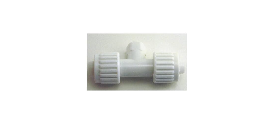 Plastic Ice Maker Tee Flair-It 16834, 0.5" Size