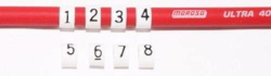 Moroso Ignition Wire 72023 Markers, Clip On Style, 8mm Wire