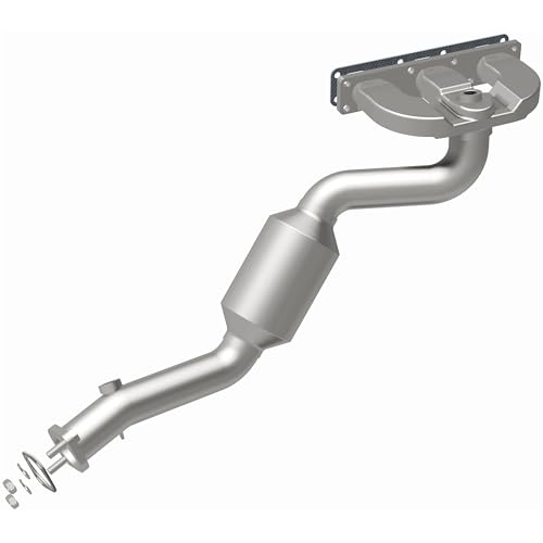 MagnaFlow Catalytic Converter 5531758 with Integrated Exhaust Manifold: California Grade, Manifold, Compatible with 2003-2006 BMW 325Ci 2.5L, 2003-2005 BMW 325i 2.5L (CARB Compliant)