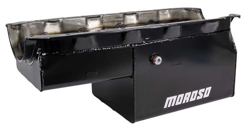 Moroso Core Based 20033 Oil Pan for Mark IV Big Block Chevy, Heavy Duty Marine Use, 10" Depth
