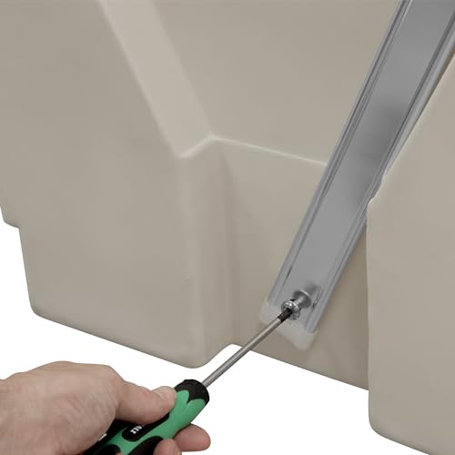 Wise Premier Series BM1152-1B-990 Pontoon Flip-Flop Seat Base Only, Platinum
