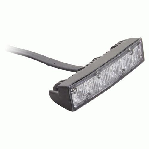 Heise Grill Marker Lights Single Color Red - 4.1 Inch - 6 Led