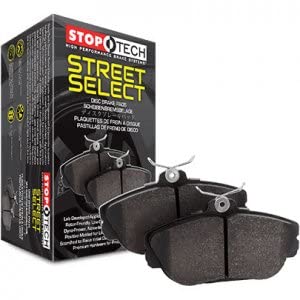 Front StopTech 308.07640 Brake Pads with Shims and Hardware Street