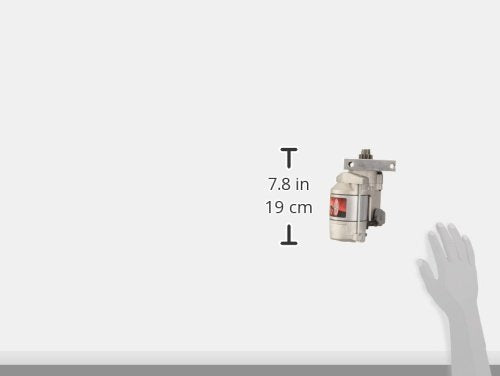 POWERMASTER Starter, 4.4:1 Gear Reduction, XS Torque, Natural, 168 Tooth Flywheel, Straight Bolt, GM V8, Each