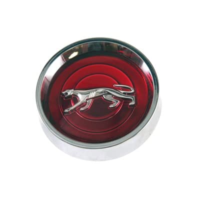 Magnum 500 Wheel Center Cap Set Scott Drake C9WY-1130-RD 2-1/4" Red