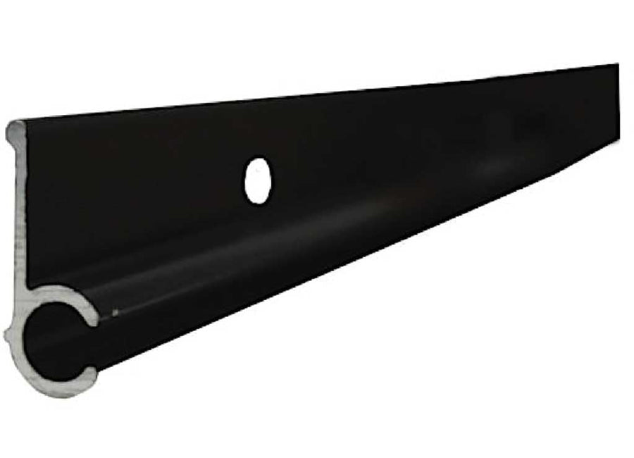 8' AWNING RAIL BLACK