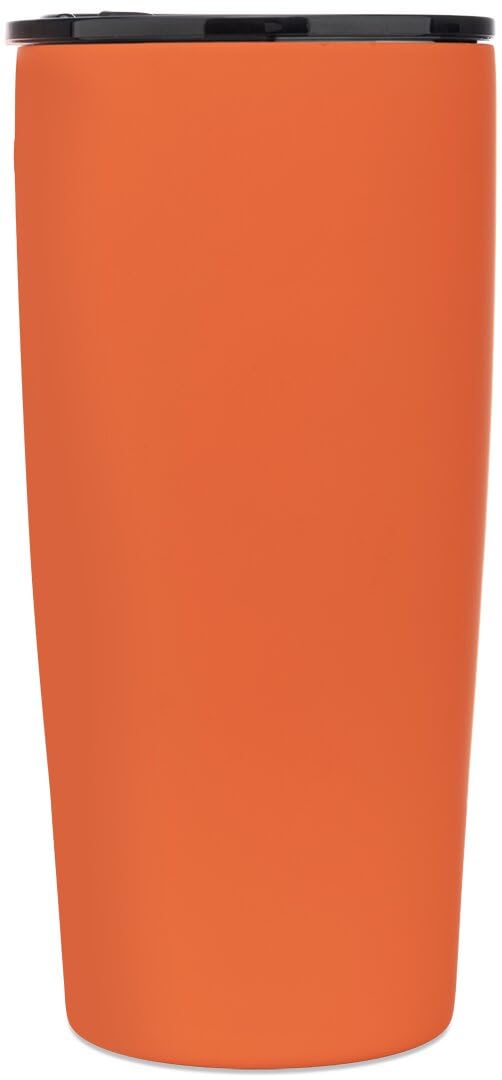 20 oz Grizzly Grip Cup with Mag Lid | Vacuum Insulated | For Coffee Car Travel Beach Camping Hiking Hunting Fishing | Blaze Orange
