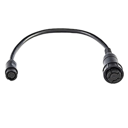 Raymarine Axiom 9-Pin RealVision DownVision Transducer Adapter Cable, Black, Small