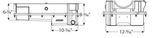 Moroso Aluminum 20394 2 Piece Wet Sump Oil Pan, Fits Big Block Chevy CN/Energy/DRCE2 Blocks, For use w/External Oil Pump