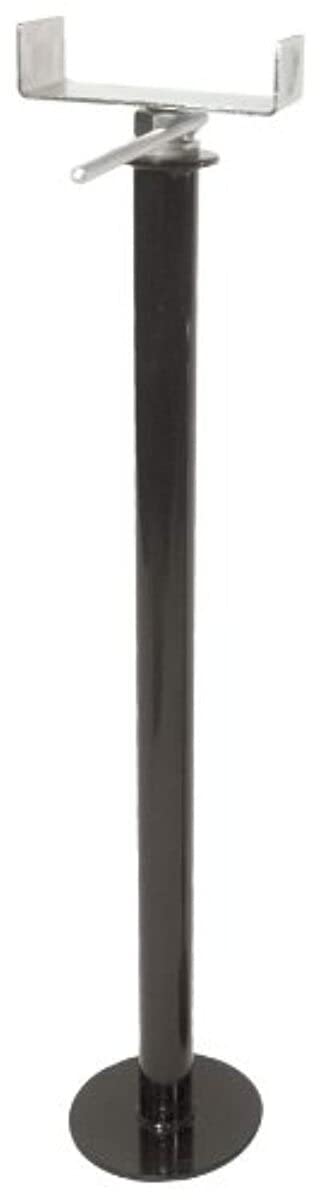Husky Towing Slide Out Stabilizer Jacks Manual Adjustable 26-1/4 Inch to 49-1/4 Inch Set of 2 Steel Black Powder Coated