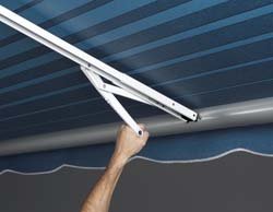 Black Carefree 902810 Rafter with Automatic Awning Support